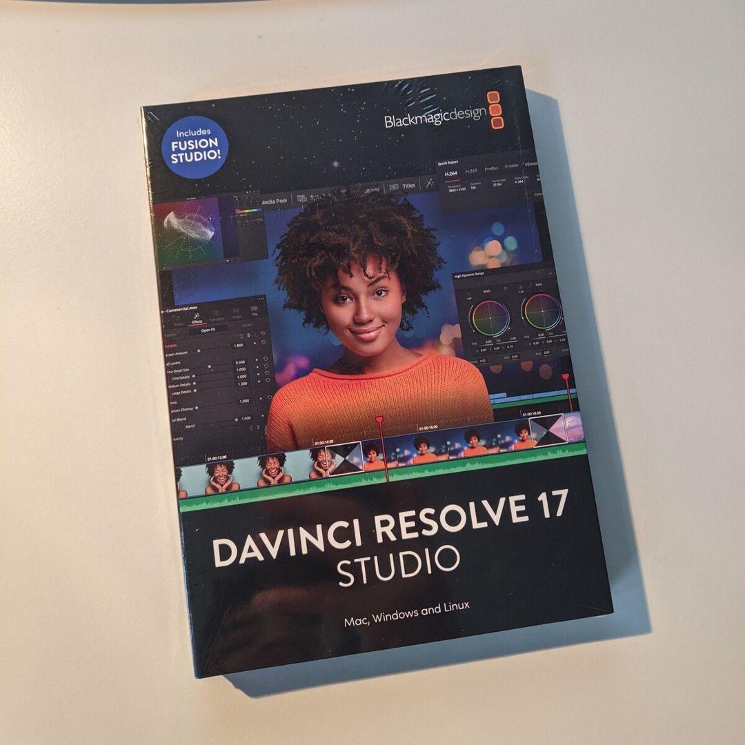 "Davinci Resolve Studio 17 activation card" lisenziyası — Səs texnikası, Bakı