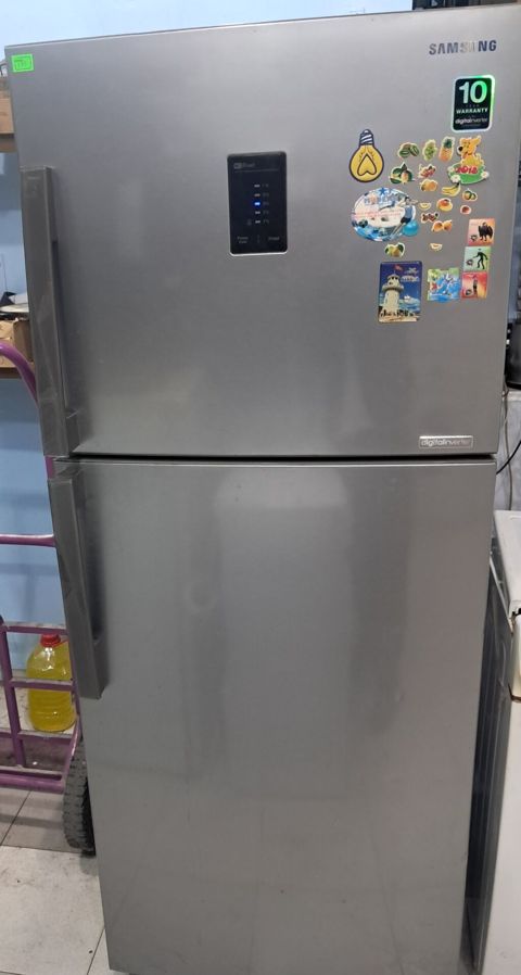 Samsung No Frost iki qapılı soyuducu - Rəng: paslanmayan polad (inox) — Bakı