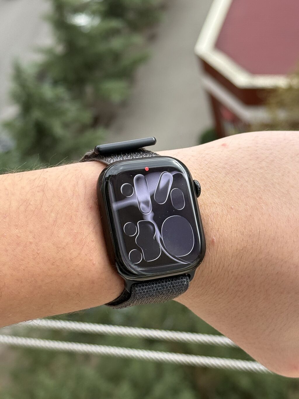 İşlənmiş, Smart saat, Apple, Sensor ekran, rəng - Qara — Ağıllı saatlar, Bakı (2)