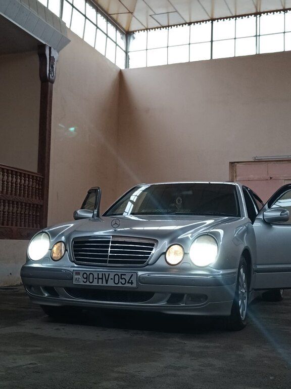 Mercedes E 320, 3.2 L, 1999 il, 340 000 km 90-HV-054 — Avtomobillər, Şəmkir (4)