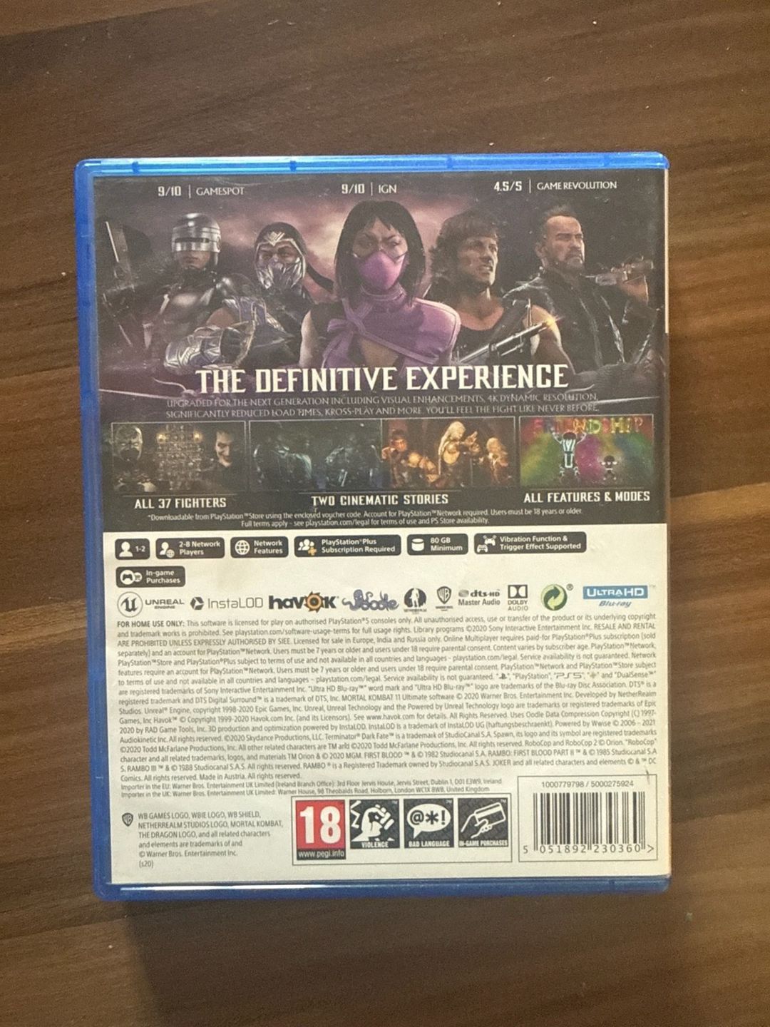 PS5 üçün Mortal Kombat 11 oyun diski — Oyunlar, konsollər və proqramlar, Bakı (3)