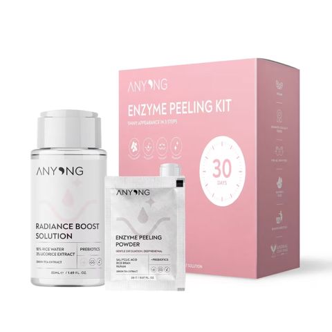 Pilinq dəsti Anyong Enzyme Peeling Kit (Məhlul 50 ml + Qabıqçıxarma tozu 2 q) — Bakı