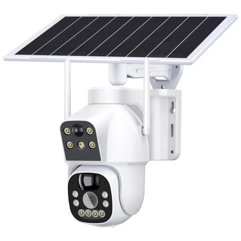 4G Sim kartlı Solar 360° FHD kamera 12MP/4K+64GB — Bakı