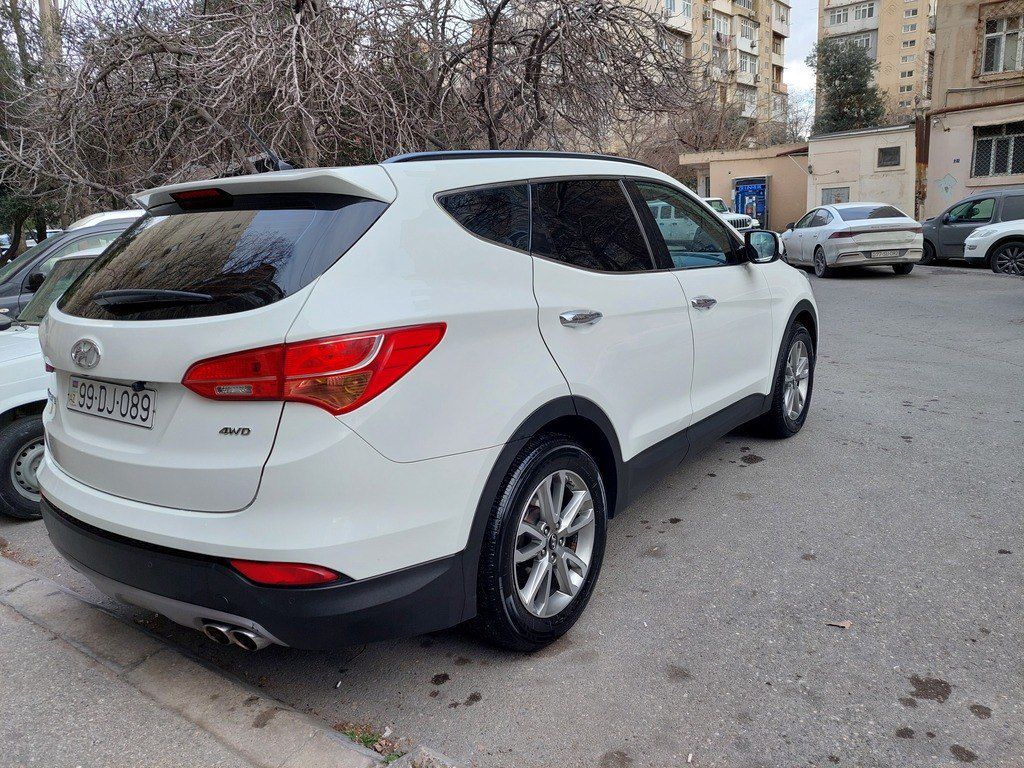 Hyundai Santa Fe, 2.4 L, 2013 il, 166 000 km — Avtomobillər, Bakı (5)