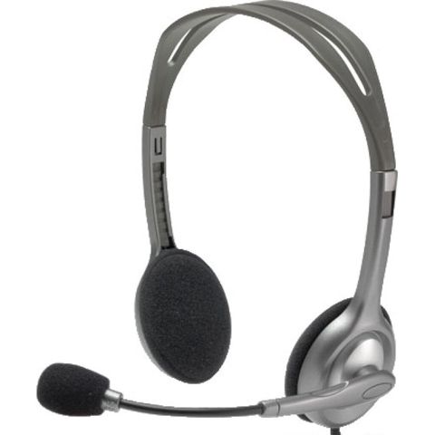 Logitech Corded Stereo Headset H110 Gündəlik istifadə, internet — Bakı