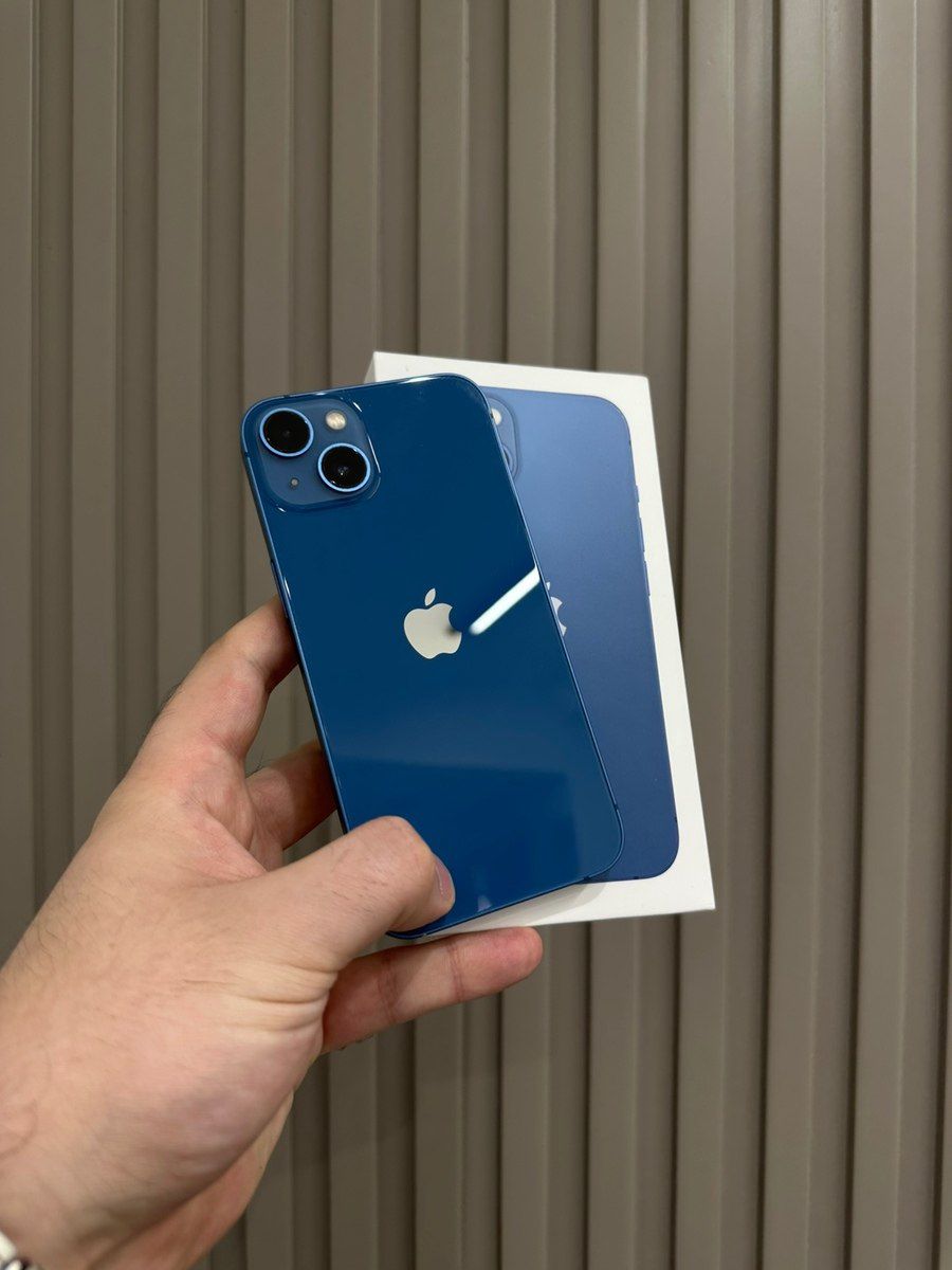 Apple iPhone 13 Blue 128GB/4GB — Smartfonlar, Bakı