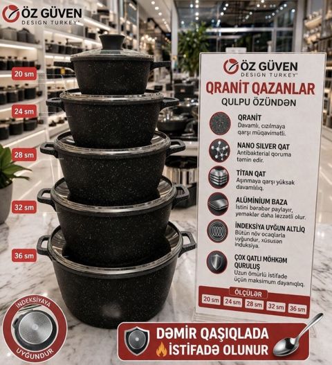 Qazan, Qranit, Türkiyə — Bakı