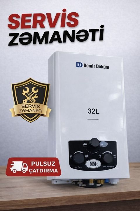 Su qızdırıcısı Dəmirdöküm — Bakı