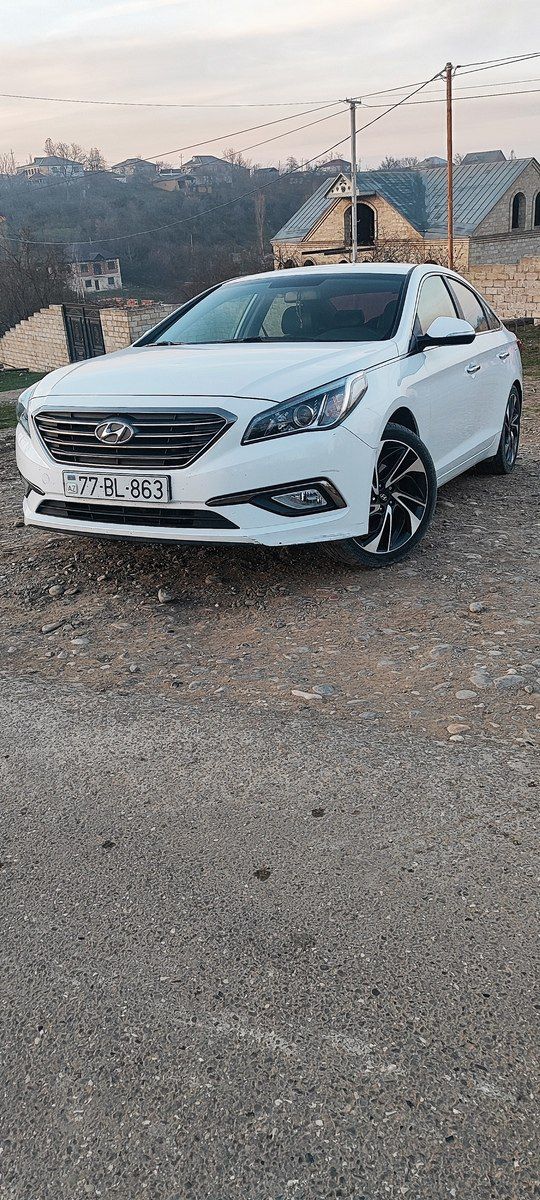 Hyundai Sonata, 2017 il 77-BL-863 — Avtomobillər, Qusar (3)