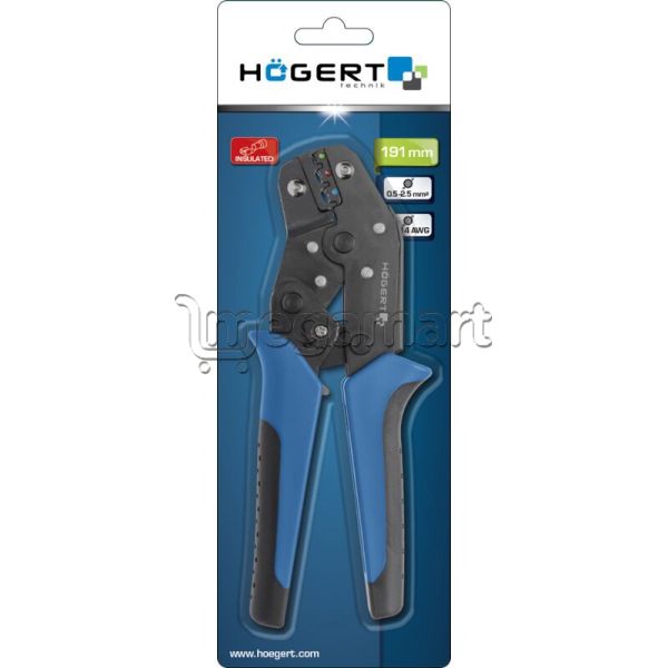 Kəlbətin-pres Naqil klemmləri üçün 0,5–2,5 mm² Högert HT1P160 — Mallar, Bakı (2)
