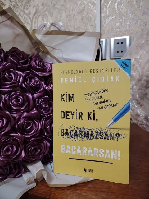 Deniel Çidiak Kim deyir ki, bacarmazsan bacararsan kitabı — Bakı
