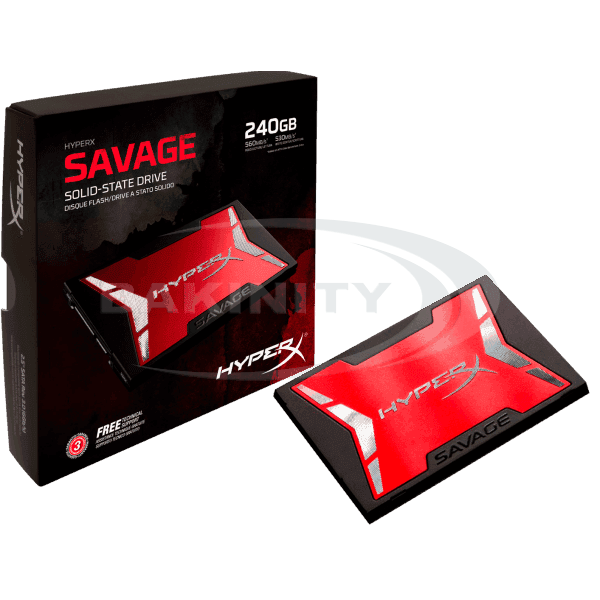 SSD Kingston HyperX Savage 240GB SHSS37A/240G — Sabit diskləri, Bakı (2)