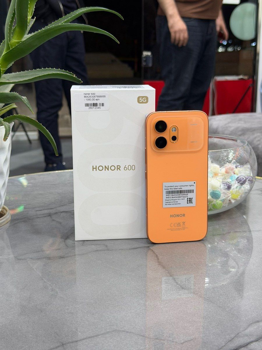 Honor 600 Orange 256GB/8GB — Smartfonlar, Bakı (3)