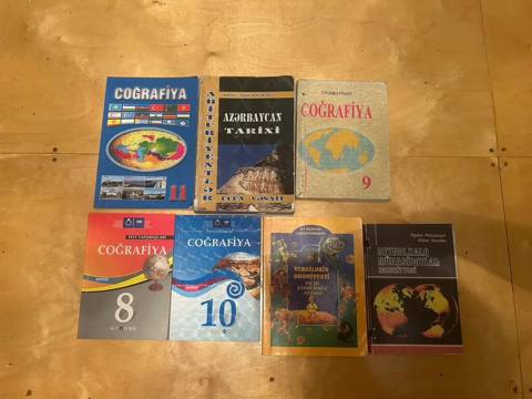 Məktəb və abituriyentlər üçün coğrafiya və tarix üzrə kitab dəsti — Halal-558–Ameda — Kitoblar