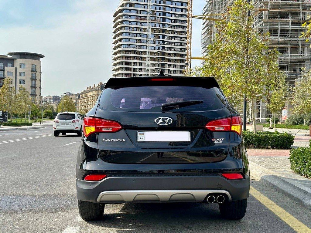 Hyundai Santa Fe, 2.0 L, 2015 il, 140 500 km 99-VM-301 — Avtomobillər, Bakı (4)