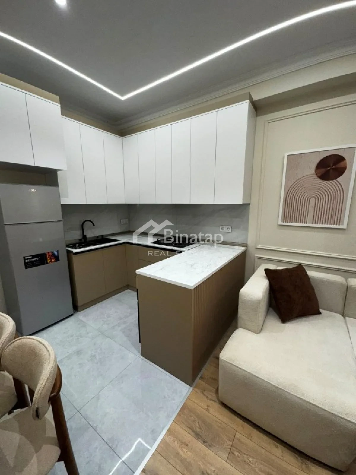 İcarəyə verilir 2 otaqlı yeni tikili 55 m², 8 Noyabr metrosu, Nəsimi rayonu — Mənzil, Bakı (3)