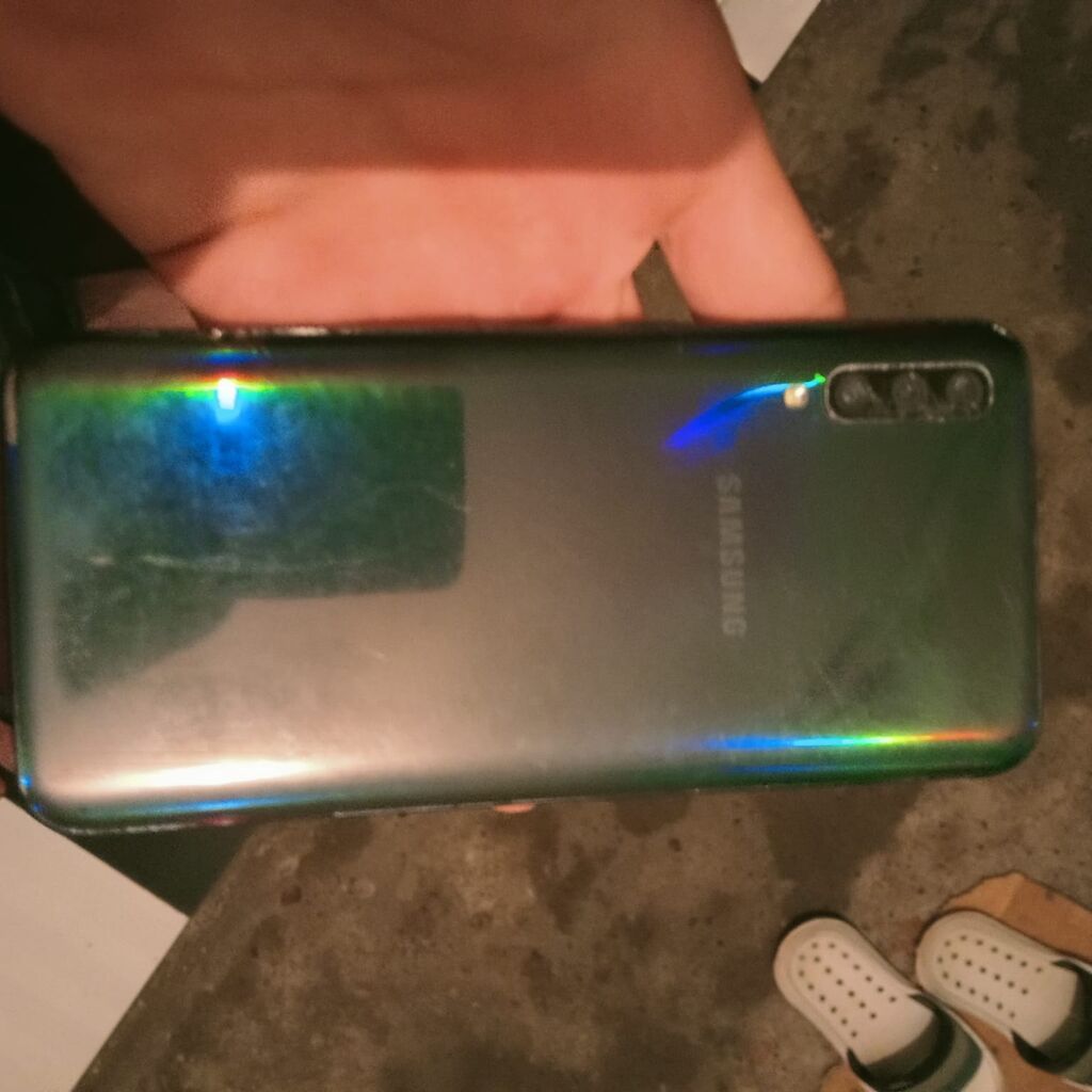 Samsung Galaxy A50, rəng - Qara, Barmaq izi — Samsung, Mingəçevir (2)
