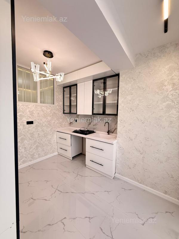 Satılır 3 otaqlı Bina evi menzil (Yeni tikili), 88 m², Xətai rayonu — Mənzil, Bakı (8)
