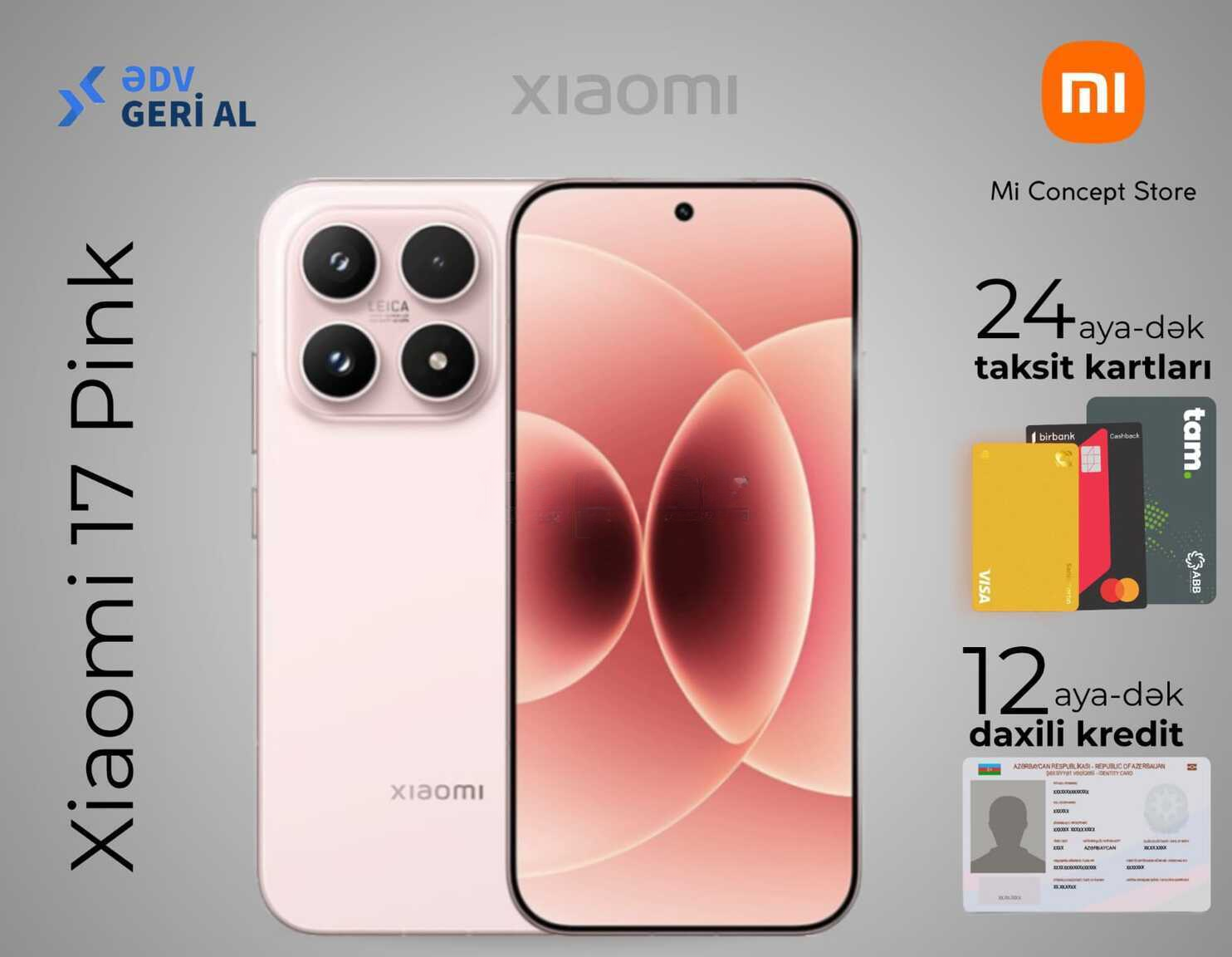 Xiaomi 17T, 12 GB — Bakı