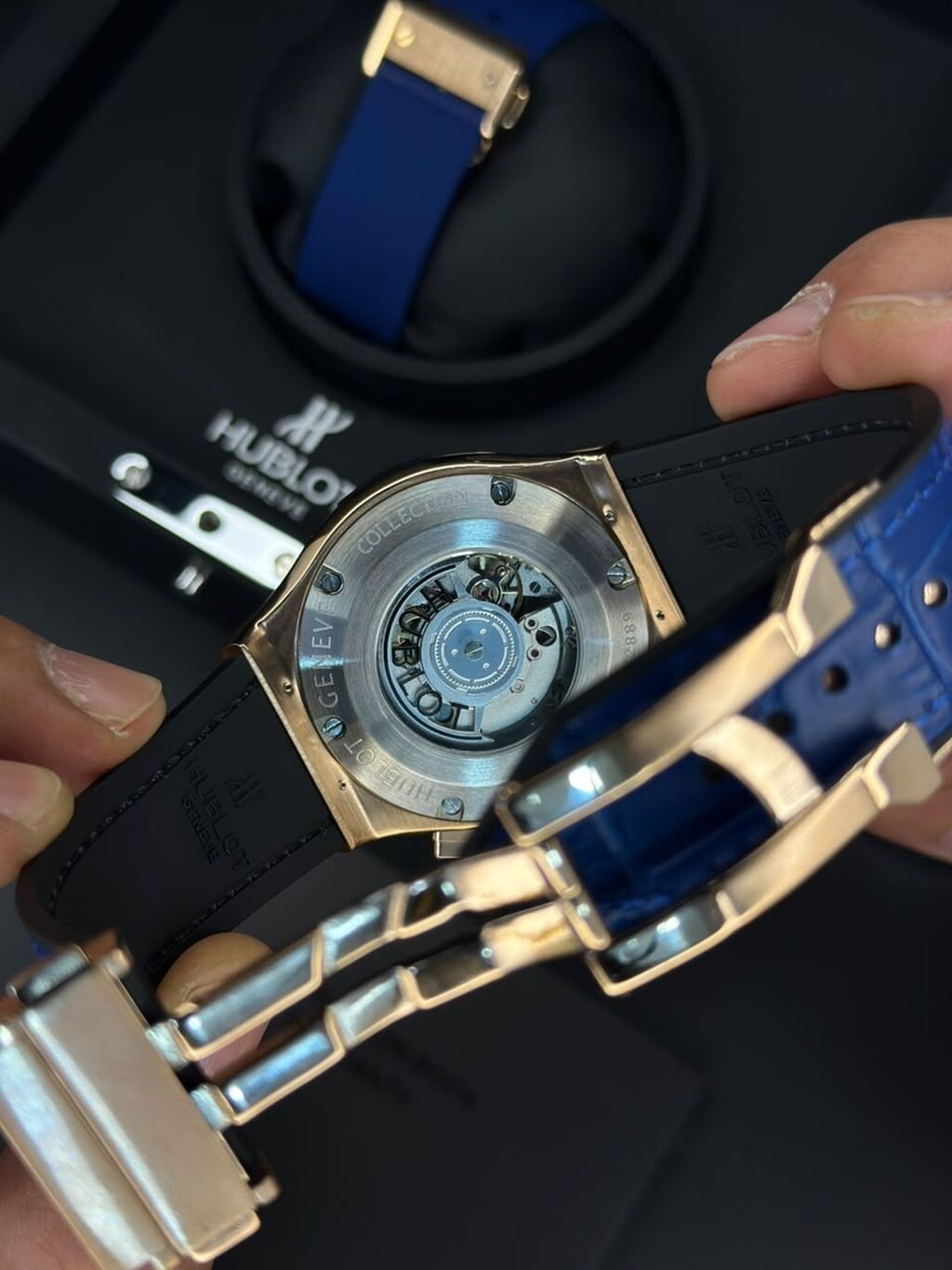 Yeni, Qol saatı, Hublot, rəng - Mavi — Qol saatları, Bakı (3)
