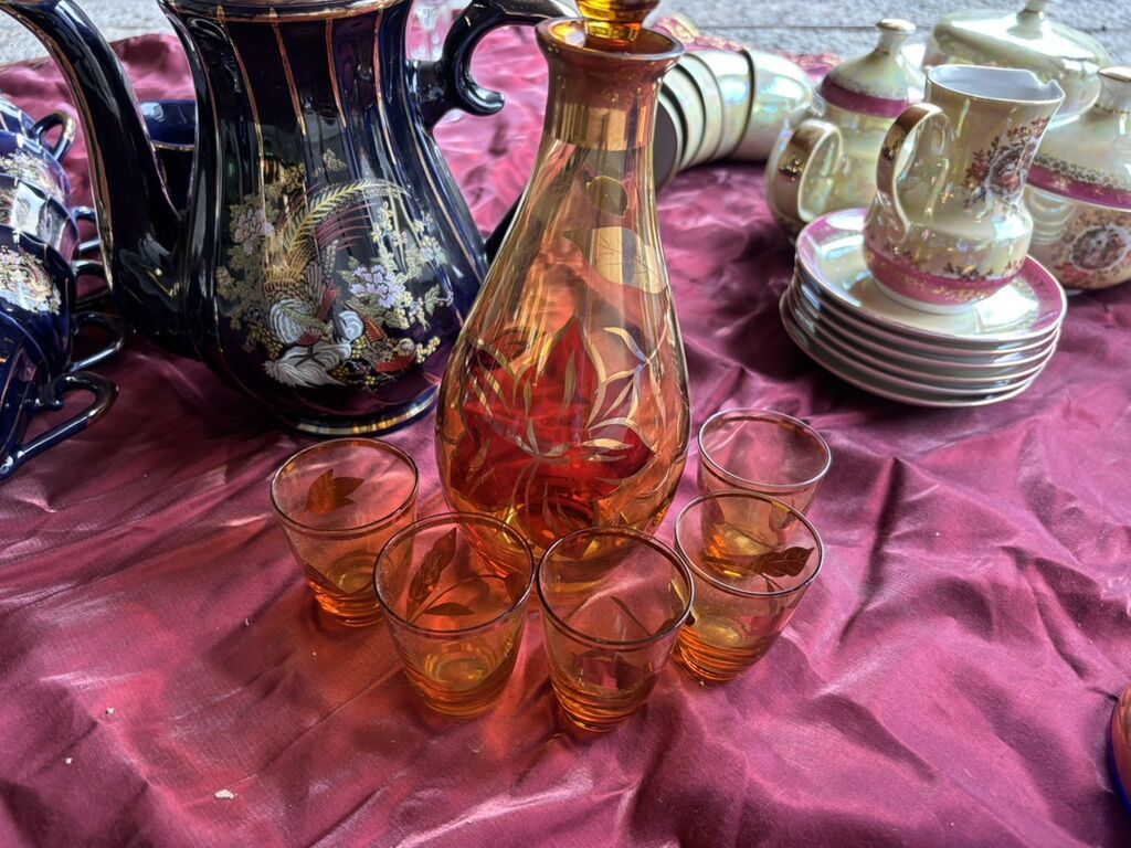 Rəng - Narıncı, Şüşə, 7 — Süfrə qabı, Digah