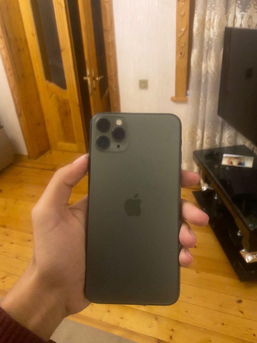 Apple iPhone 11 Pro Max Midnight Green 64GB/4GB — Smartfonlar, Gəncə (4)