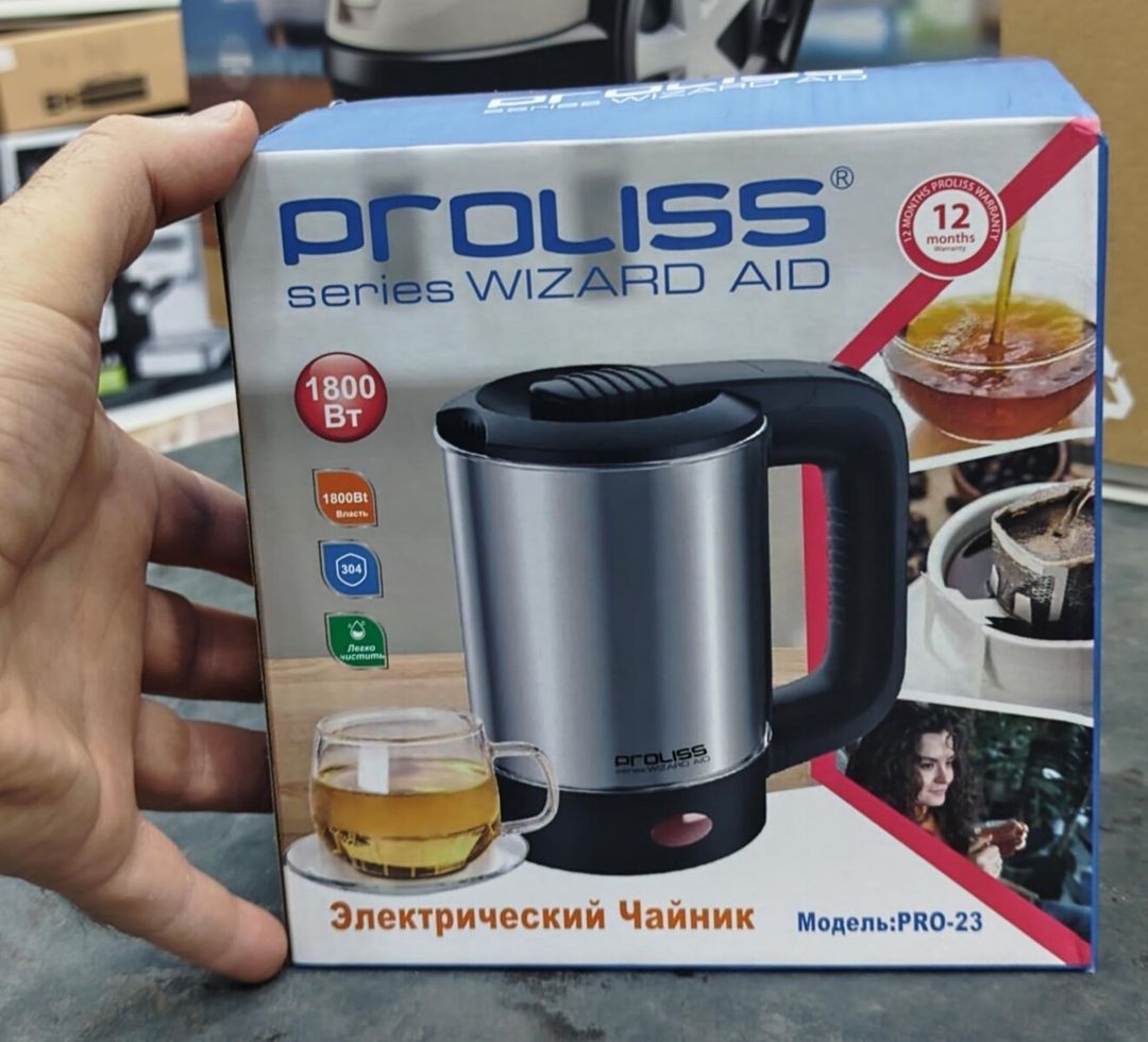 Elektrikli mini çaynik/ Kettle Proliss PRO-23 — Ev texnikası, Bakı (3)