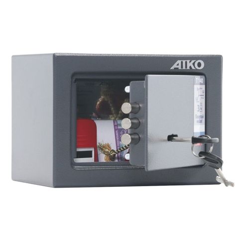 Aıko T-140 KL mebel seyfi – yığcam polad seyf, açar kilidi ilə — Bakı
