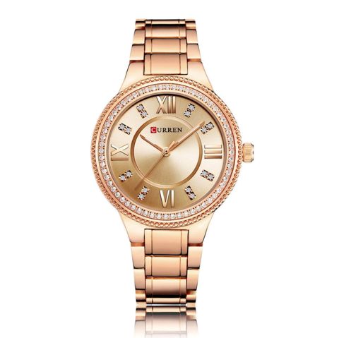 Qadın qol saatı Curren C9004L Rose-Gold — Bakı