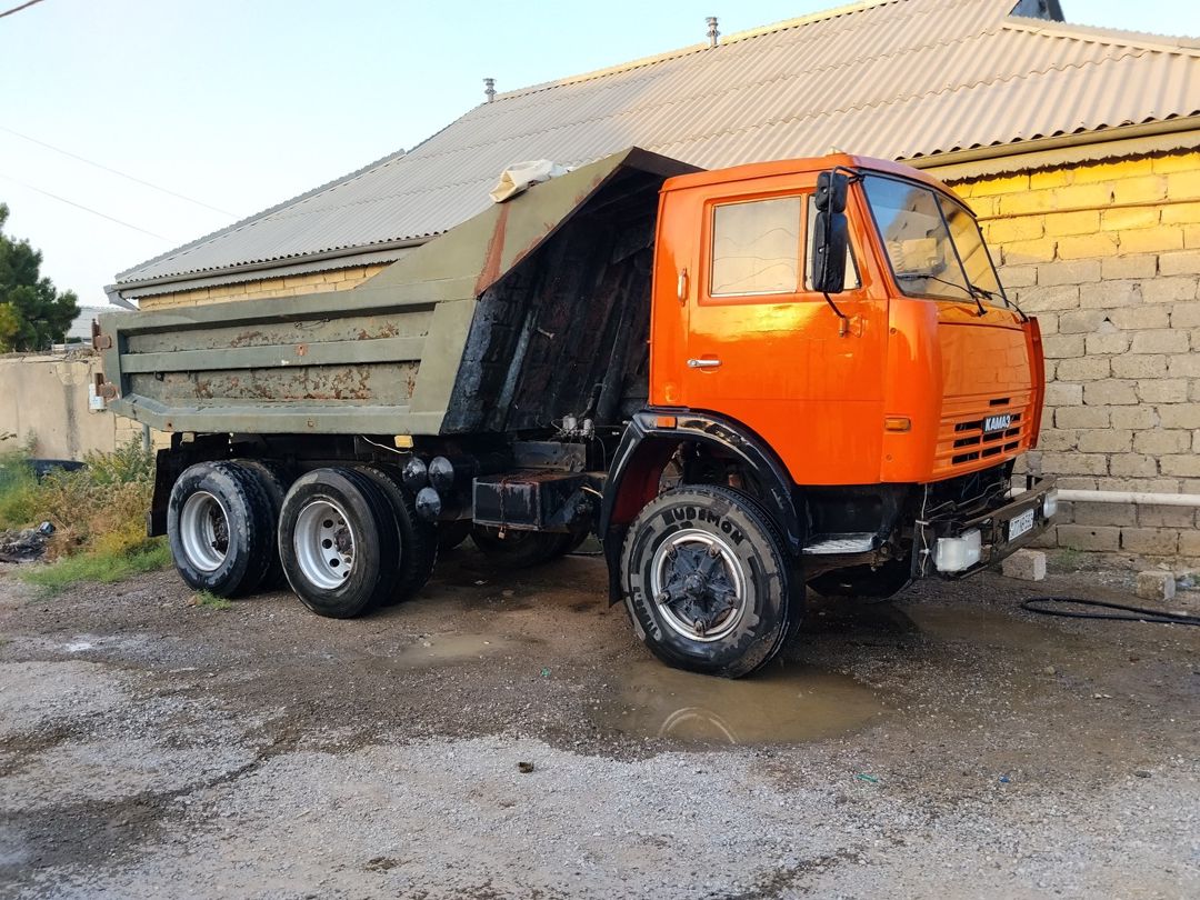 KamAz, 1991 il 77-NB-592 — Yük avtomobilləri və qoşqular, Bakı (6)