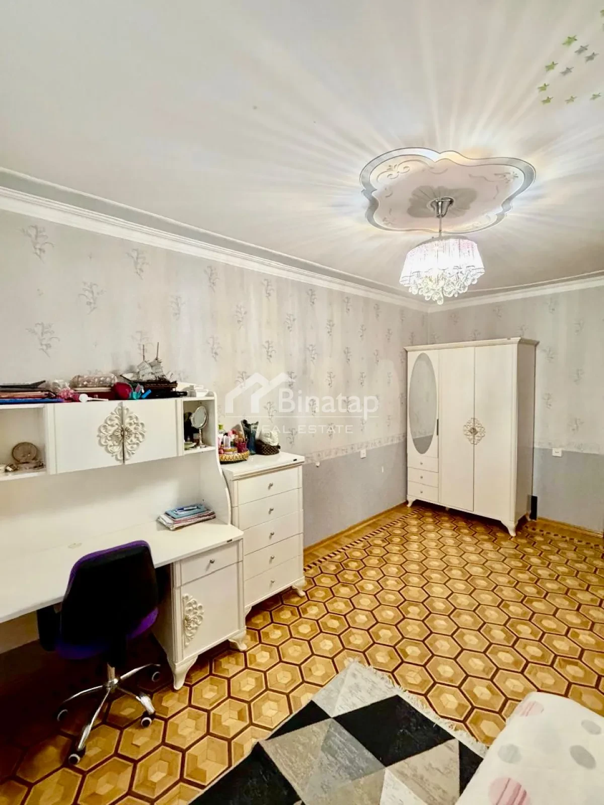 Satılır 4 otaqlı köhnə tikili 120 m², Elmlər Akademiyası metrosu, Yasamal rayonu — Mənzil, Bakı (5)
