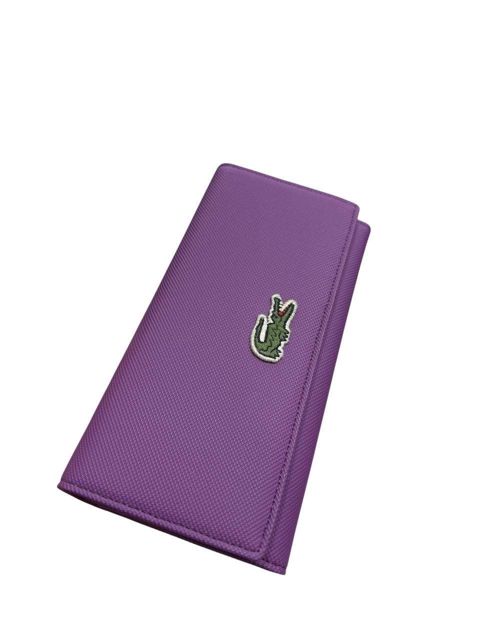 Qadınlar üçün pulqabı, təbii dəri, pul və kart üçün bölmələr, ölçü 19x9, Türkiyə istehsalı - FX1244_violet — Bakı