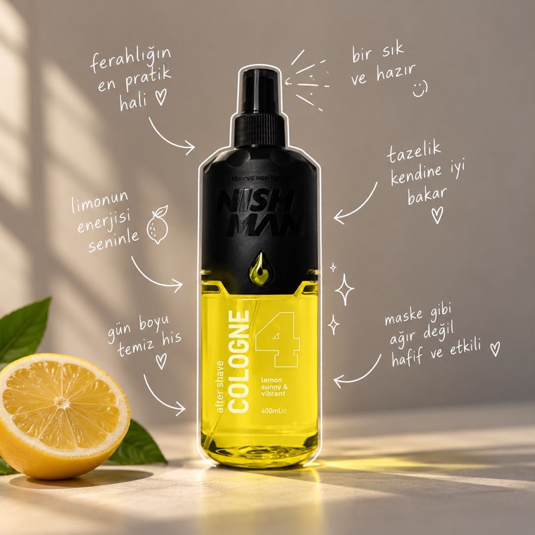 Odekolon Nishman After Shave 04, 400 ml — Mallar, Bakı (2)