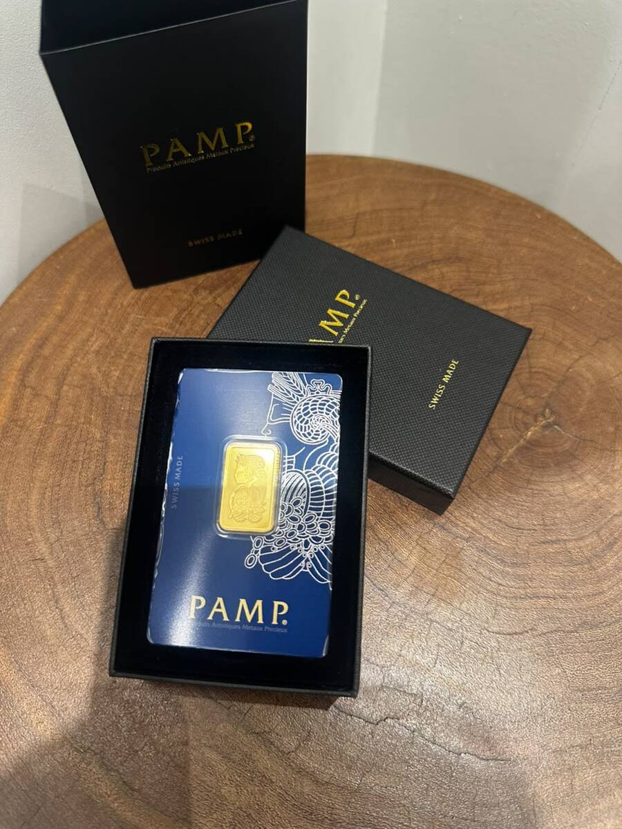 Qızıl külçə Pamp 10 q — Şəxsi əşyalar, Bakı (3)