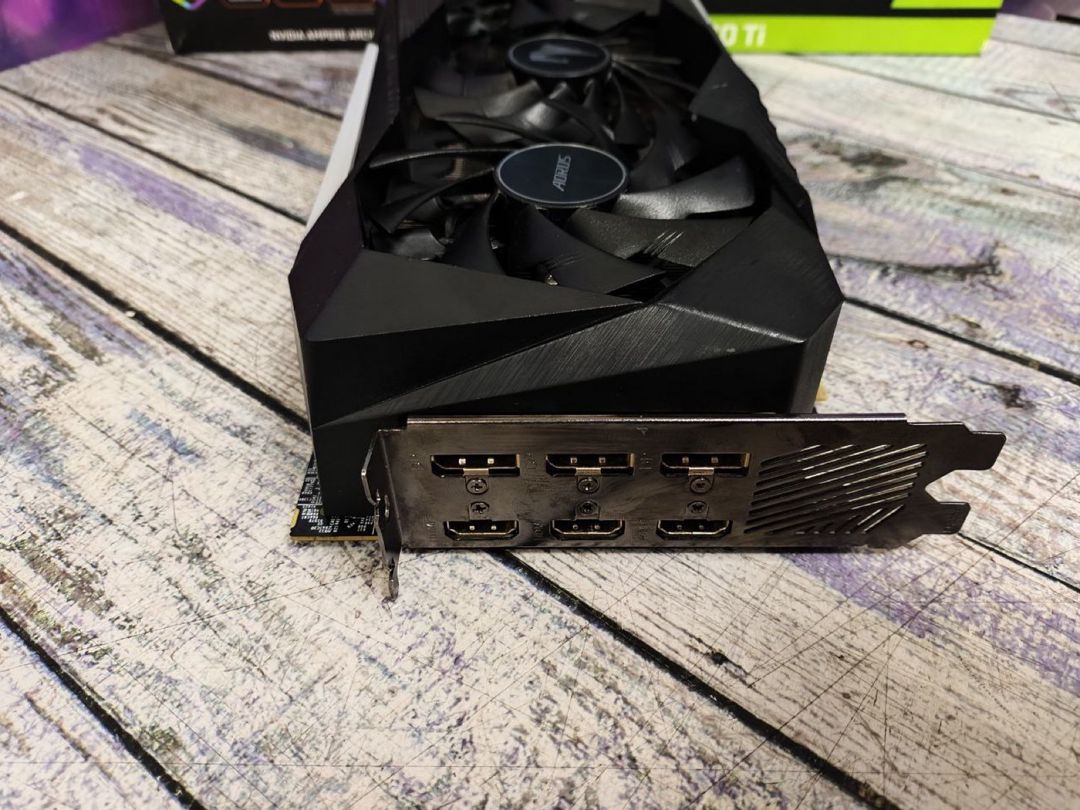 Gigabyte RTX 3060 Ti Aorus Master 8GB — Kompüterlər və noutbuklar, Bakı (5)