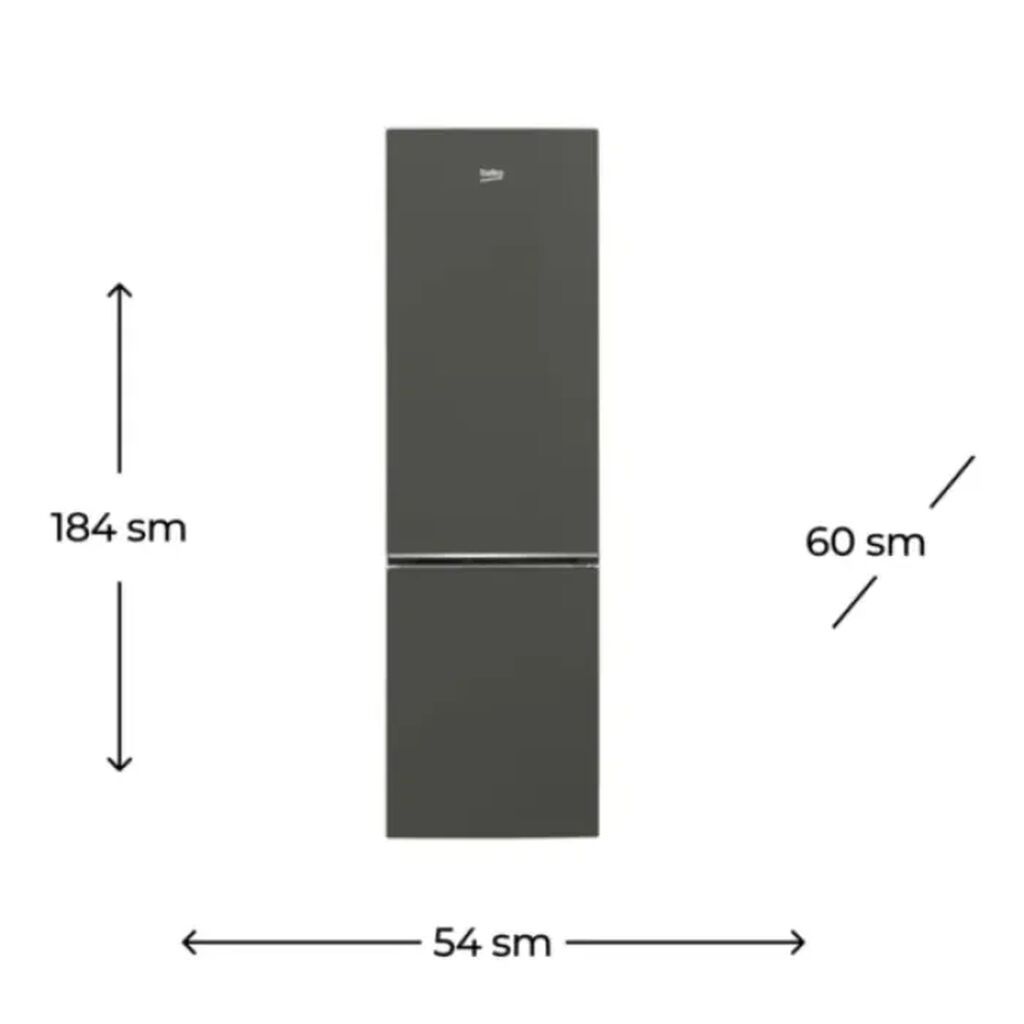 Beko B1RCSK312G Soyuducu - Növ: ikikameralı, aşağı donduruculu, solo — Soyuducular, Bakı (2)