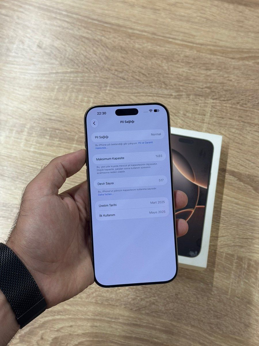 Apple iPhone 16 Pro Max Desert Titanium 256GB/8GB — Smartfonlar, Bakı (8)