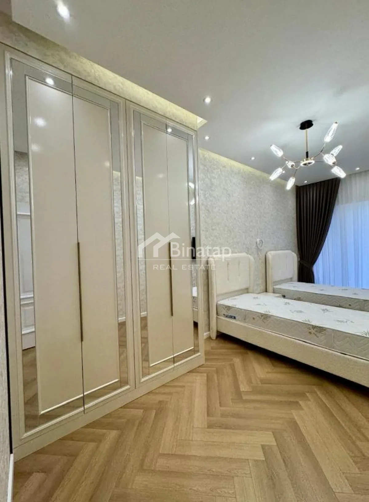 Satılır 3 otaqlı yeni tikili 107 m², Koroğlu metrosu, Nərimanov rayonu — Mənzil, Bakı (5)