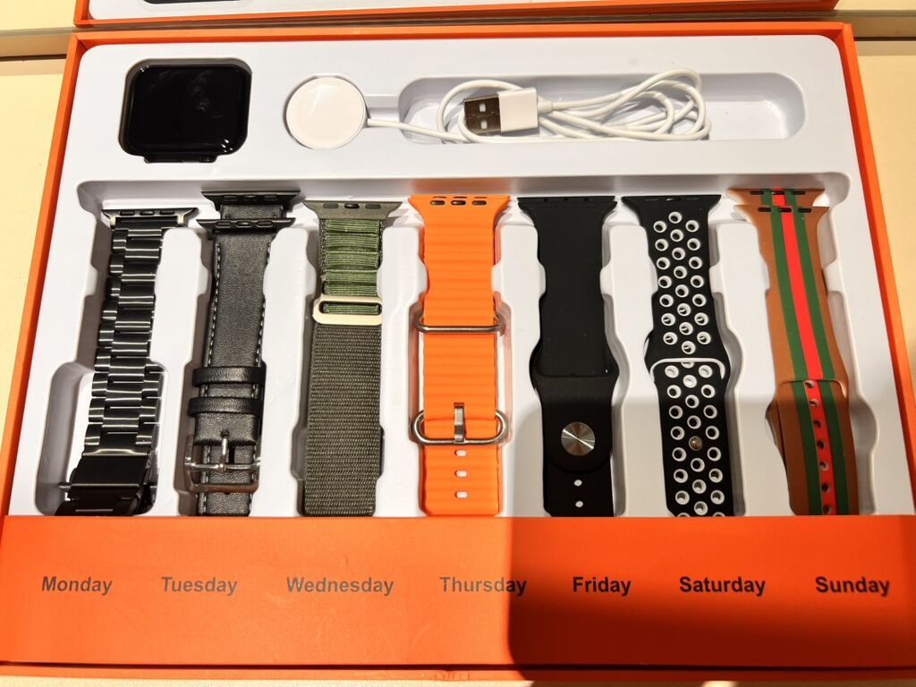 HainoTeko Smart Watch H45 ProMax – çoxqaşlı dəst Xüsusiyyətlər — Ağıllı saatlar, Bakı (2)