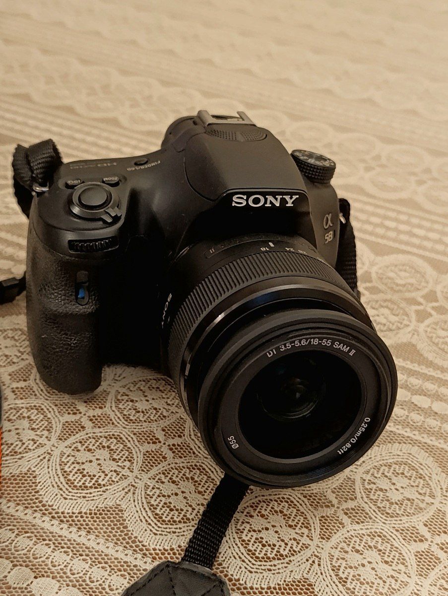 Sony A58 + 18-55 SAM Lens — Foto və video texnikası, Bakı (2)