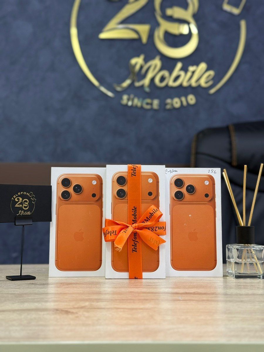 Apple iPhone 17 Pro Cosmic Orange 256GB/12GB — Smartfonlar, Bakı