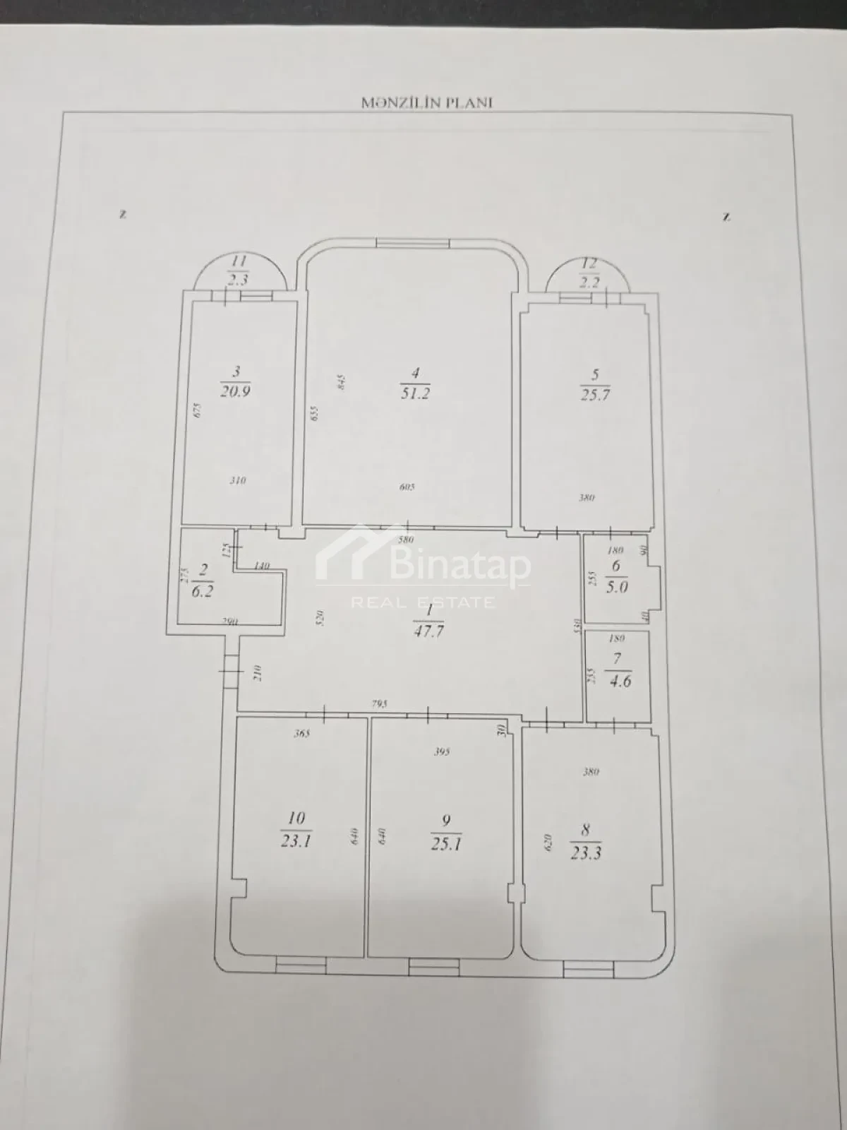 Satılır 5 otaqlı yeni tikili 260 m², Nərimanov rayonu — Mənzil, Bakı (2)