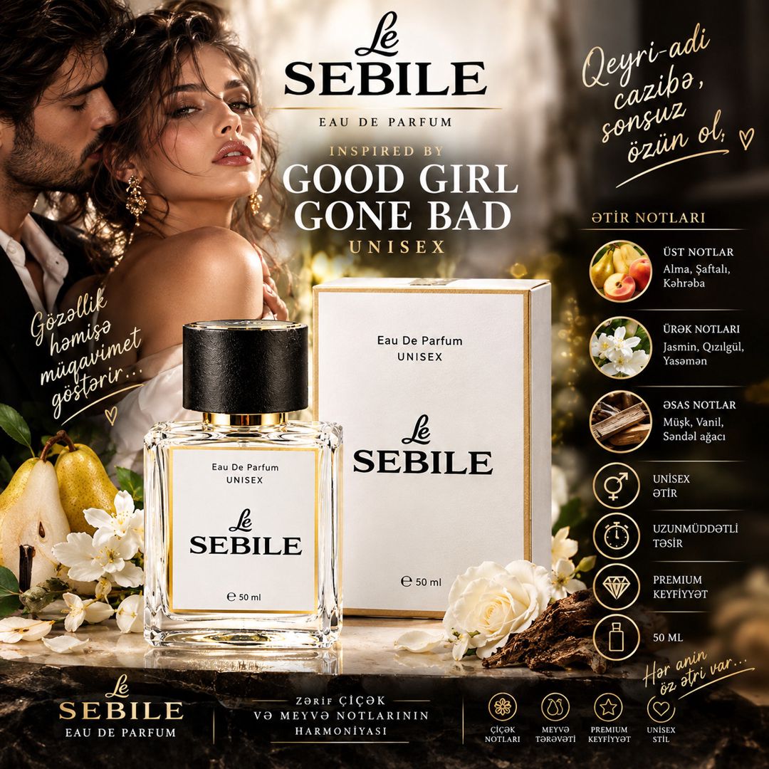 Le Sebile Good girl gone bad qadınlar üçün ətir suyu 50 ml — Mallar, Bakı (3)