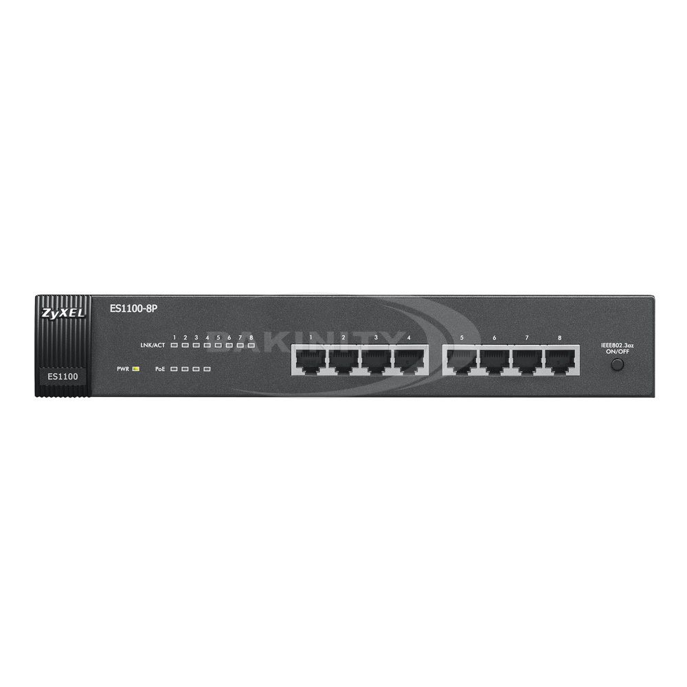 Kommutator Zyxel ES1100-8P-EU0102F (PoE) — Kommutatorlar və marşrutlayıcılar, Bakı (3)