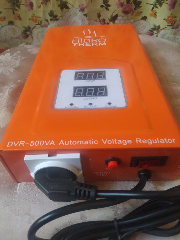 Tənzimləyici "Nıdro Therm DVR-500VA" — Təmir və inşaat, Bakı (3)