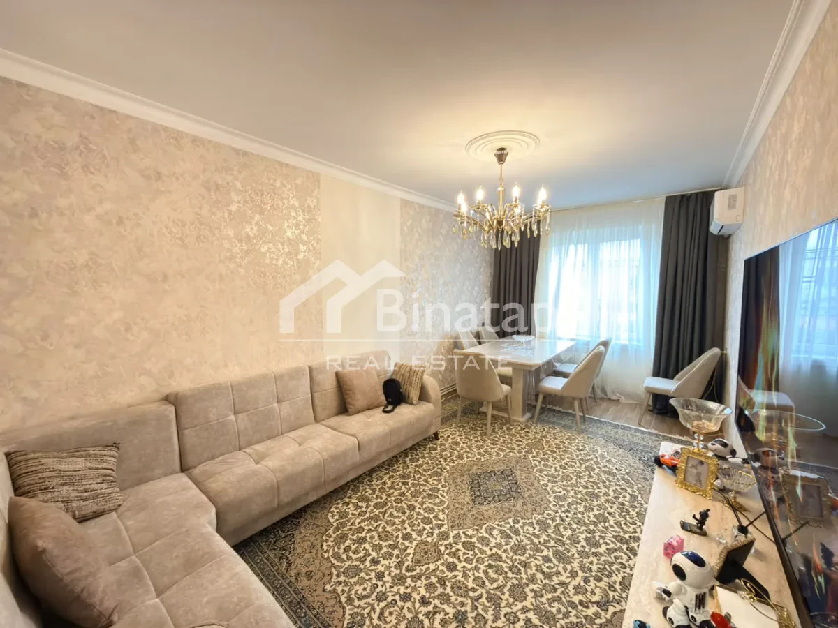 Satılır 2 otaqlı yeni tikili 60 m², İnşaatçılar metrosu, Yasamal rayonu — Elnur — Пәтер