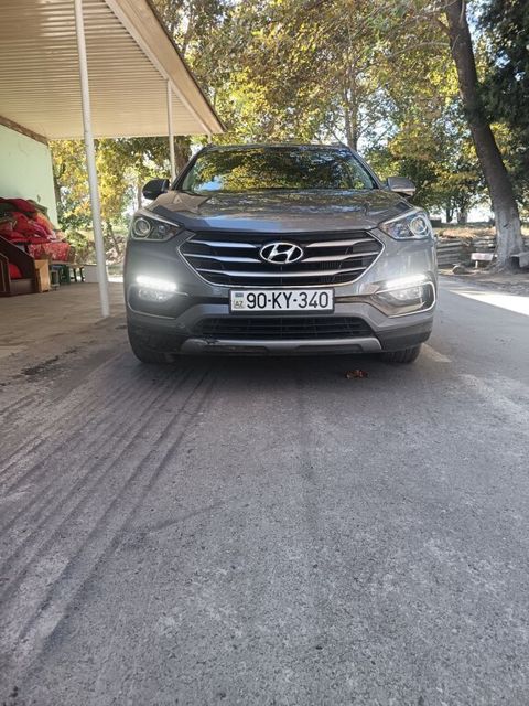 Hyundai Santa Fe, 2.0 L, 2016 il, 128 723 km — Ağdaş