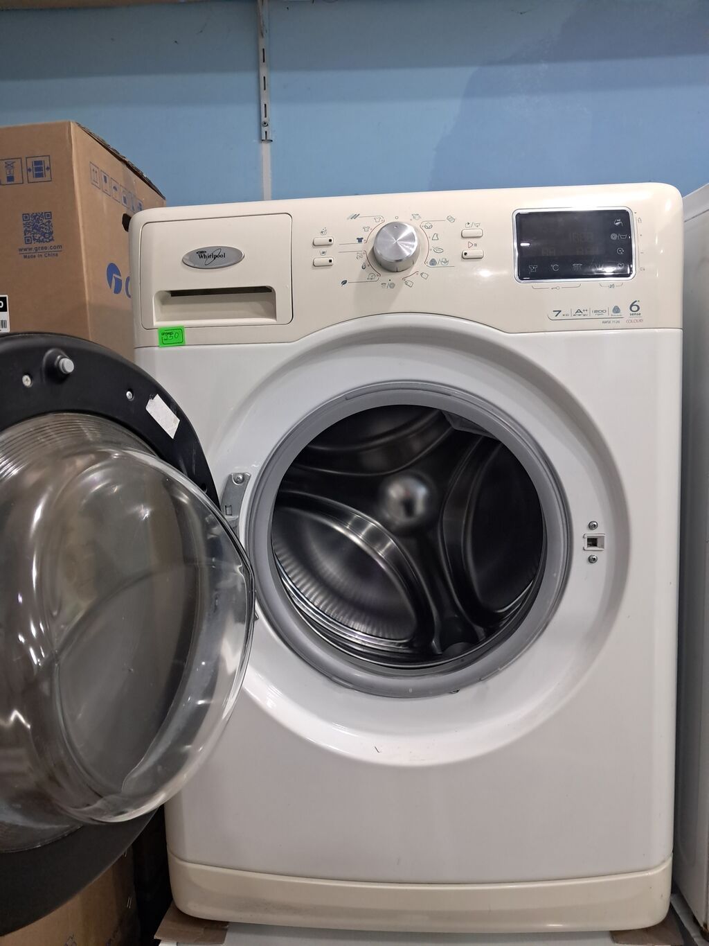 Whirlpool önyükləməli paltaryuyan maşın - Yükleme tutumu: 7 kq — Çamaşır maşınları, Bakı (2)