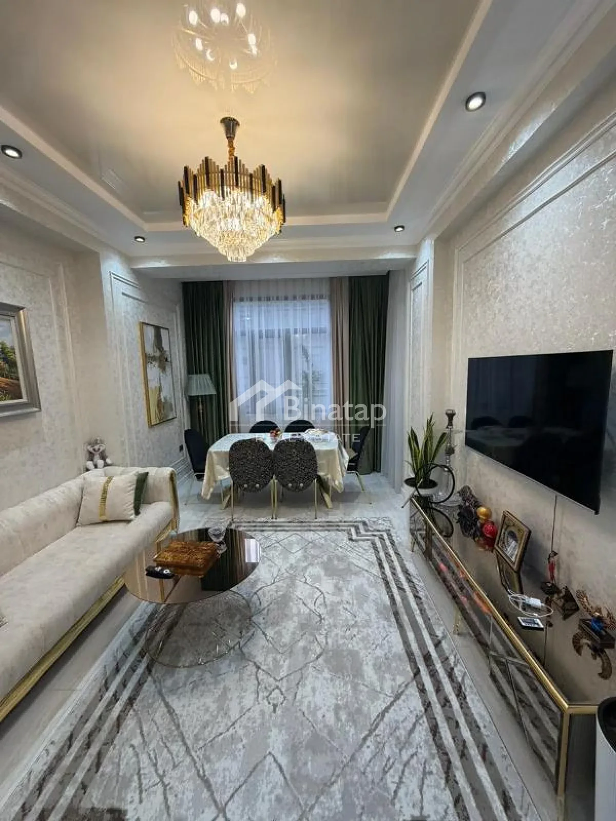 Satılır 3 otaqlı yeni tikili 75 m², Gənclik metrosu, Nəsimi rayonu — Bakı