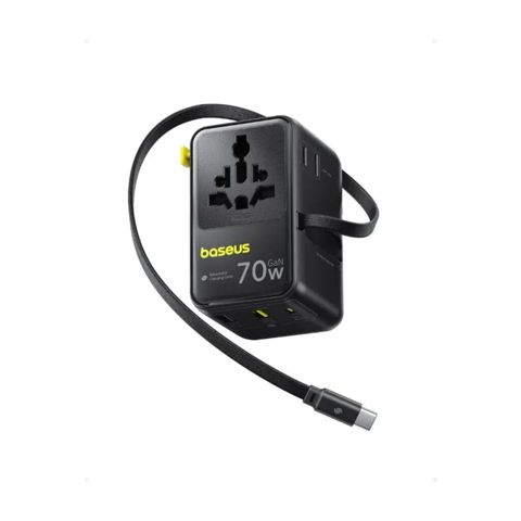 Baseus EnerCore CG11 E0307E 70W Universal Səyahət Adapteri — Bakı